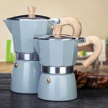 Tea Гореща Алуминиева Италианска Печка За Еспресо Еспресо стил Чайник Тенджера