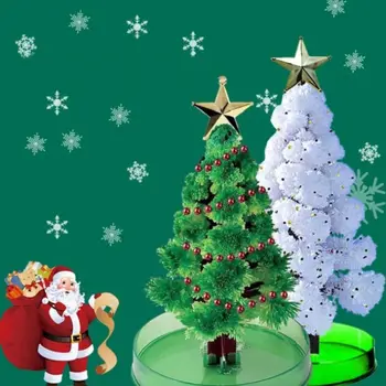 14 см Магическа Отглеждане на Коледна Елха САМ Забавен Коледен Подарък Играчка за Възрастни и Деца Начало на Фестивала Вечерни Декор, Реквизит Мини-Дърво