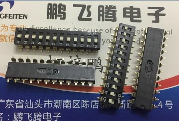 1БР Тайван Yuanda DIP DM-12-V-T/R SMD преминете набиране на код 12-битов ключ тип плосък циферблат стъпка 2.54