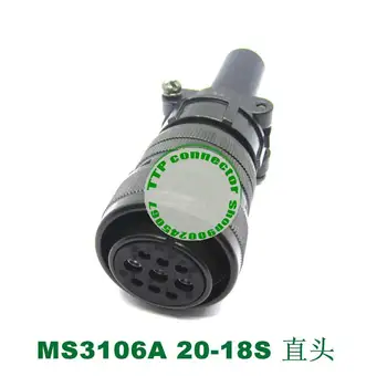 2 бр./лот 9 контакти MS3106A20-18SYDM30200347 Конектор 100% чисто Нов и оригинален