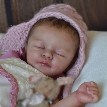 21-инчов Голям Детето се Прероди Кукла Комплект Зимен сън 