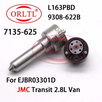 7135-625 Ремкомплект Дюзи L163PBD Контролния Клапан 9308-622B За JMC Инжектор Транзитен 4JB1TCI Резервни Авточасти 3301d JX4932LQ3