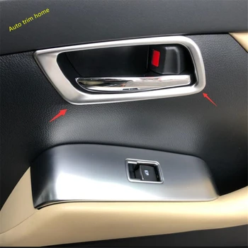 Lapetus на Предната седалка Вътрешна Врата копчето на Колата Капак на Купата Покритие с ABS Подходящ За Toyota Alphard/Vellfire AH30 2016-2019 Автоаксесоари