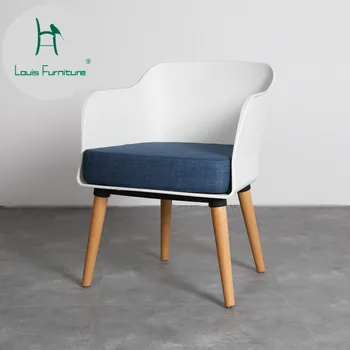 Louis Fashion Диван-стол От масивно Дърво Креативен Дизайнер Хол В Съчетание С Модерна Прост американската Трапезария