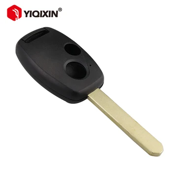 YIQIXIN 2 Бутона за Дистанционно Ключ във формата На Миди за Носене на Ключодържател За Honda Odyssey Rigeline Accord, Civic CRV Pilot Insight Режисьорски Нож