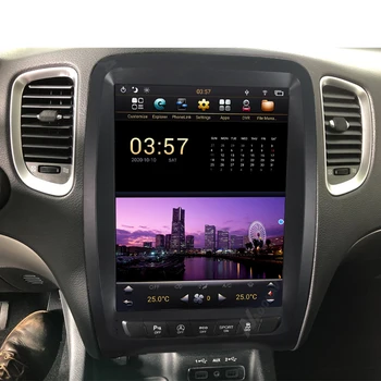 Автомобилното радио, за Dodge Durango 2012-2020 Android кола стерео касетофон Tesla стил 2 din авто радио мултимедиен плеър главното устройство