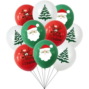 Коледен Латексный Балон Дядо Лосове Снежен Човек Балон С Коледа Интериор Балон Коледа Ноел Балон Натальные Аксесоари Навидад