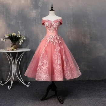 луксозни цветя бродерия наклонена яка къса рокля в стил лолита 