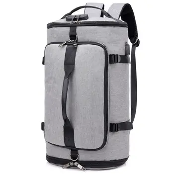 Мъжки чанти, Ежедневни USB-раница За пътуване, Мъжки Мултифункционални Водоустойчиви Пътни Чанти за багаж, 15,6
